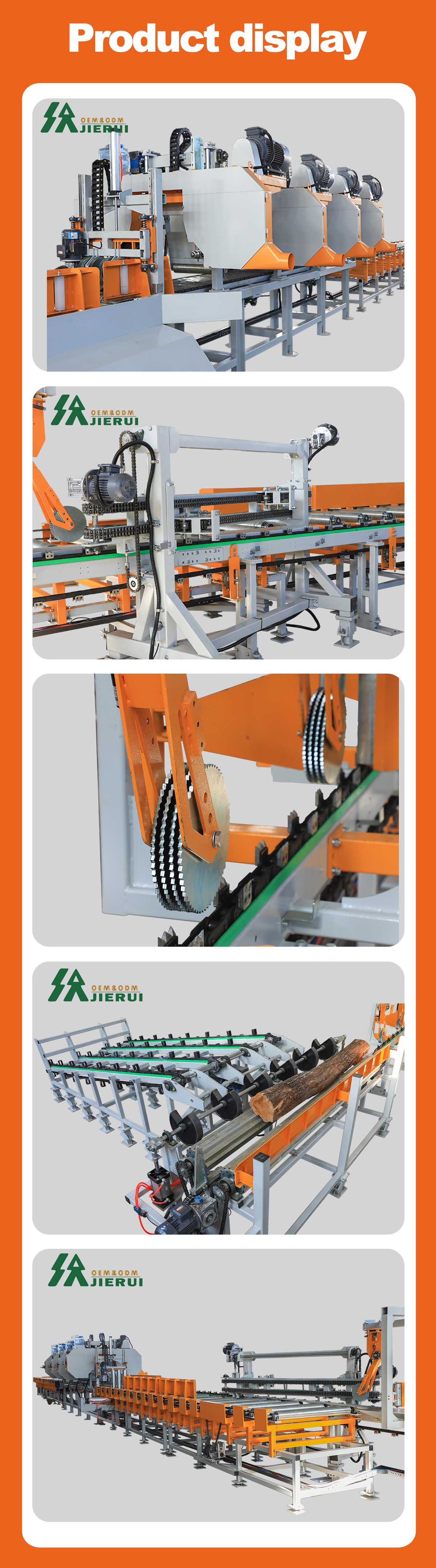 awmill Log Cutting Line 