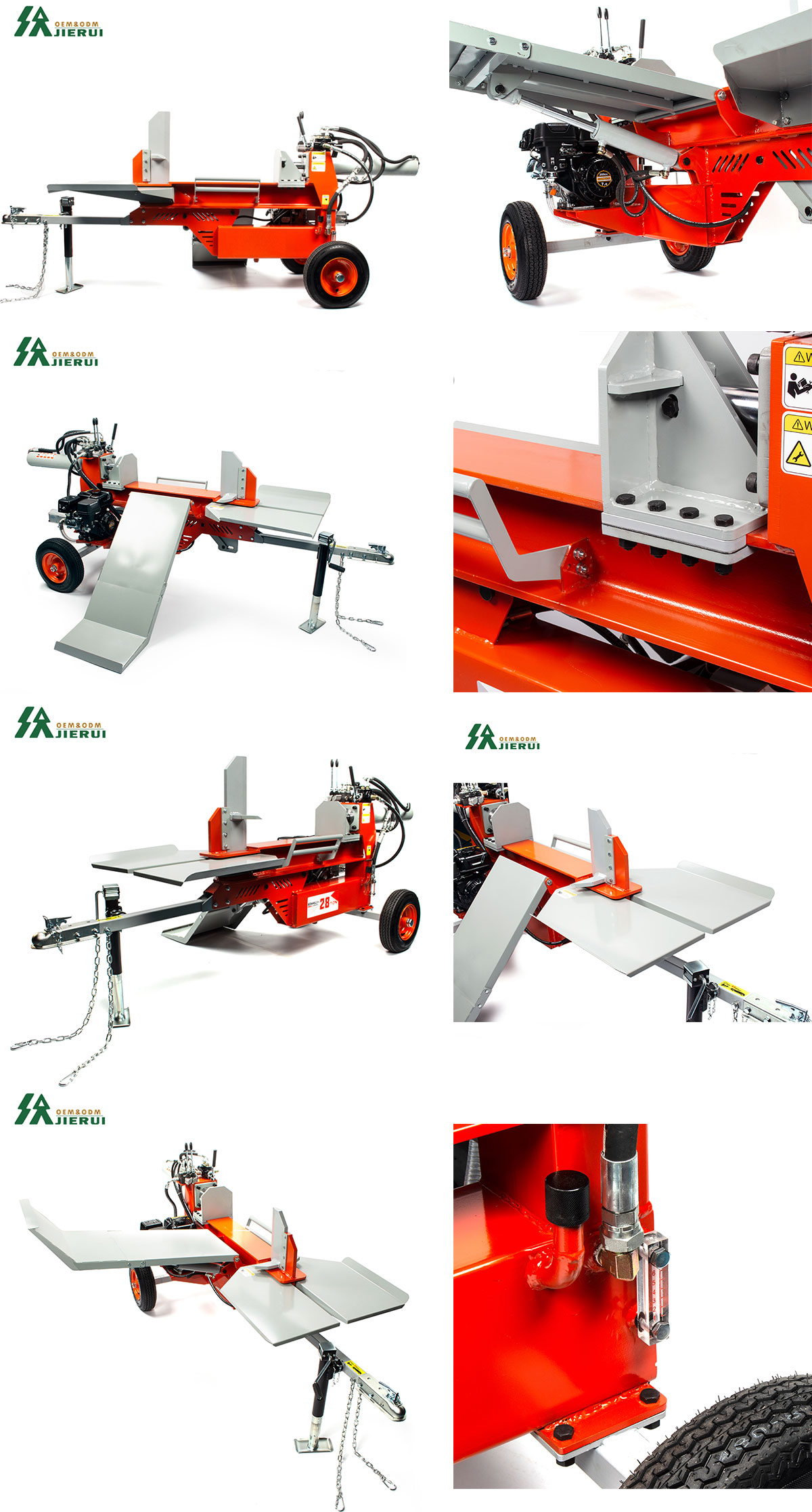 28T Log Splitter