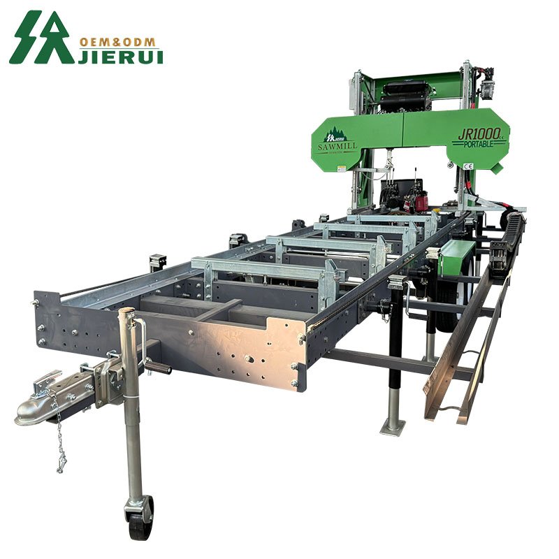 Hydraulic Wood Cutting Saw mill