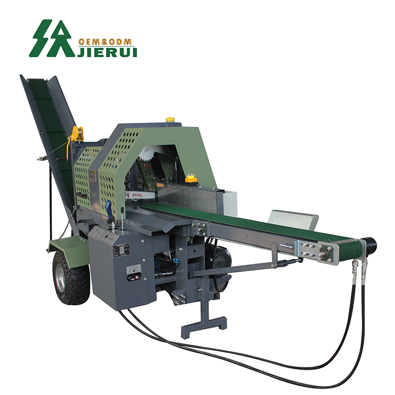 Electric Fire Wood Cutting Machine