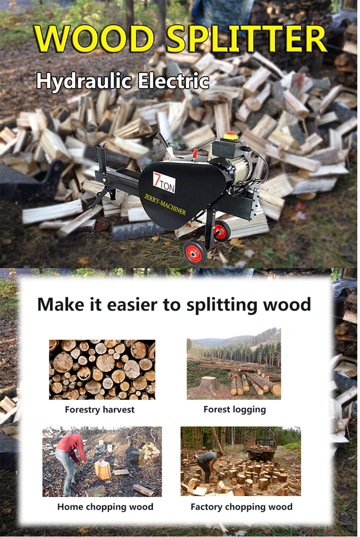 7T Log Splitter