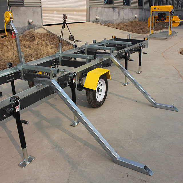 Portable Sawmill With Trailer