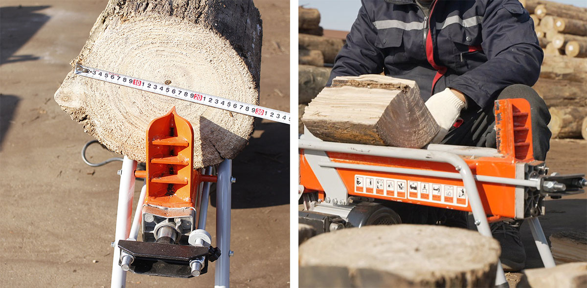 8T Electric Log Splitter