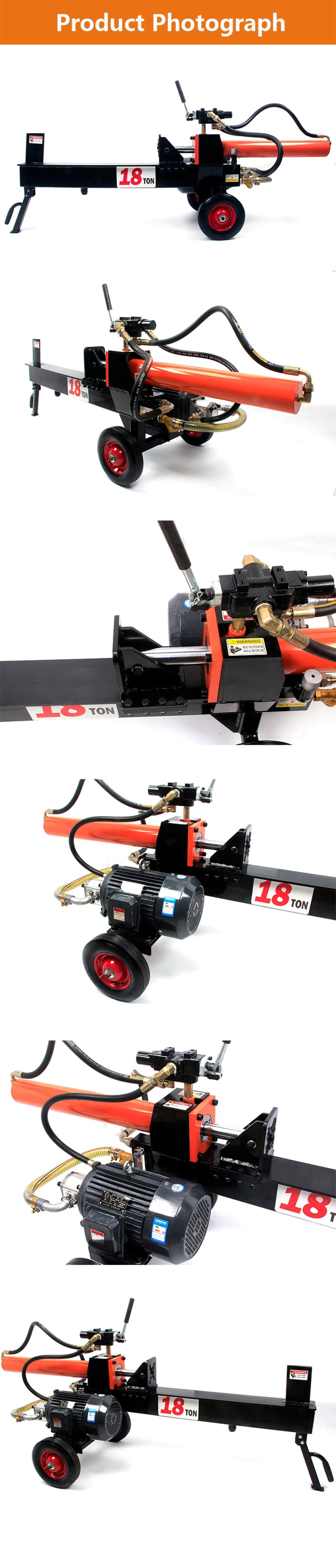 18Ton Gasoline  Log Splitter