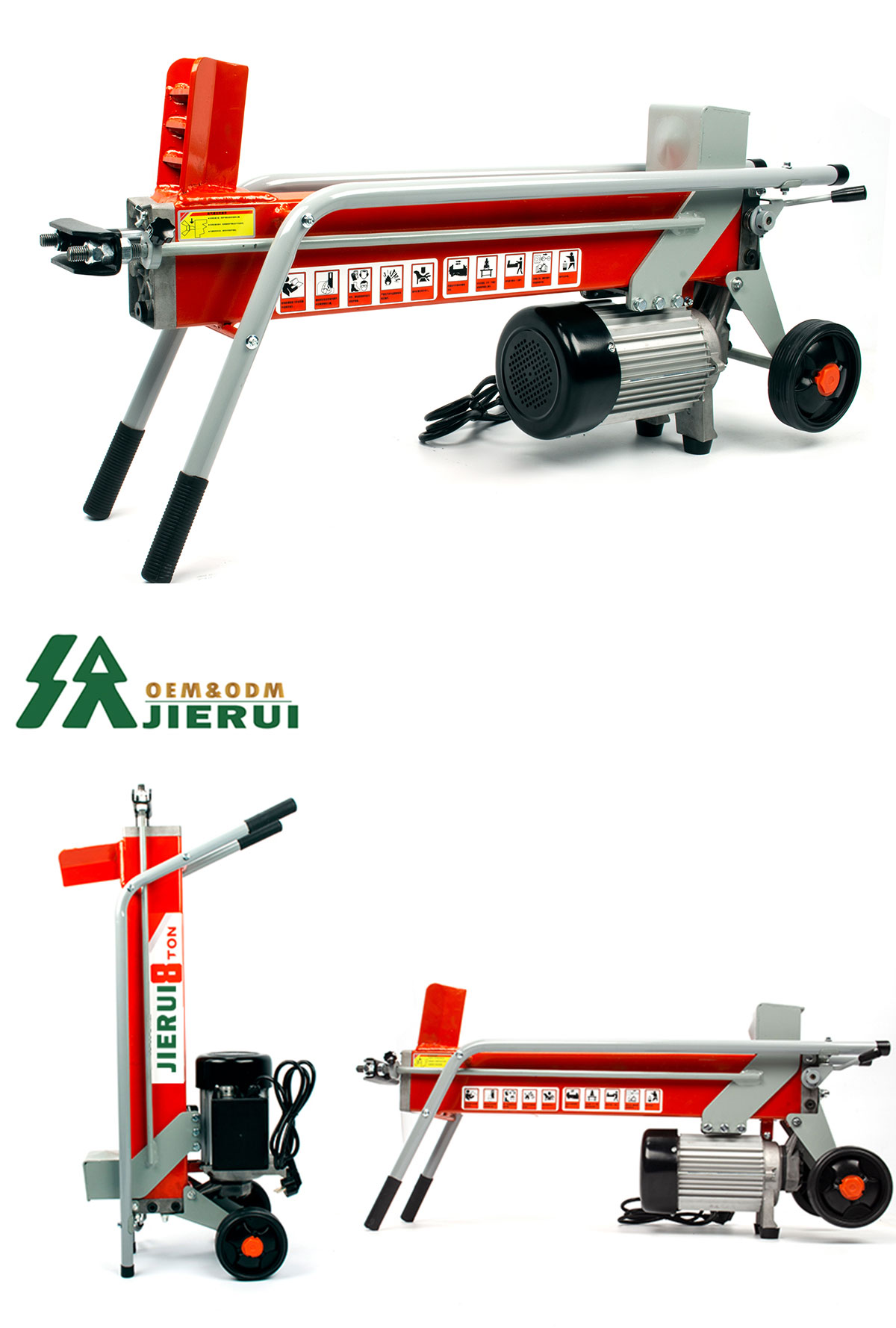 8T Electric Log Splitter