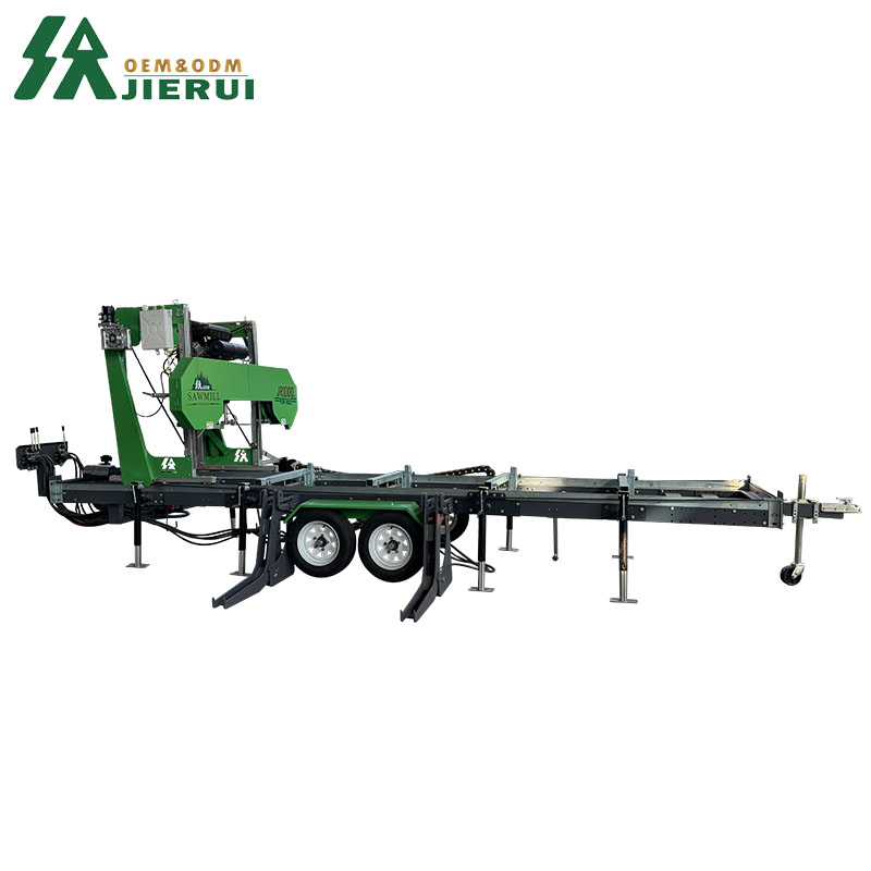 Hydraulic Wood Cutting Saw mill