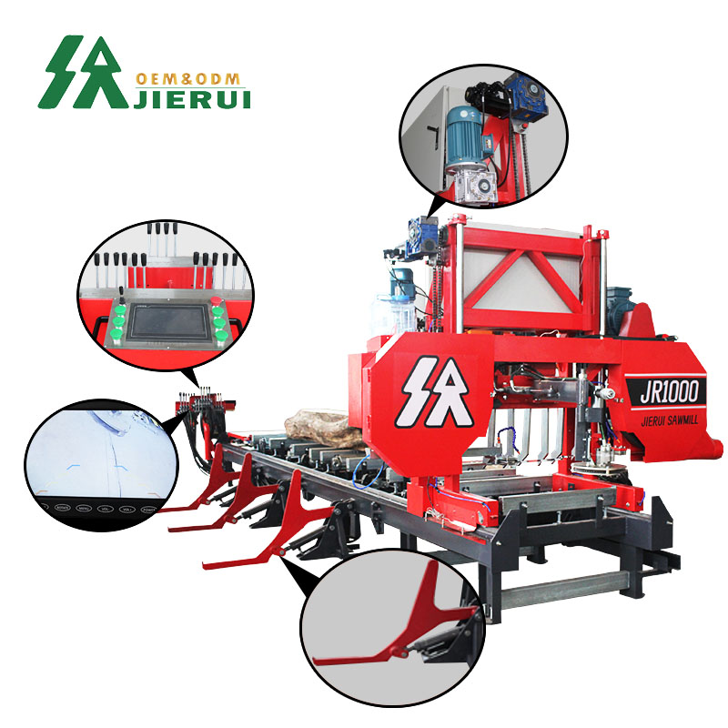 Auto CNC Heavy Duty Saw Mill 