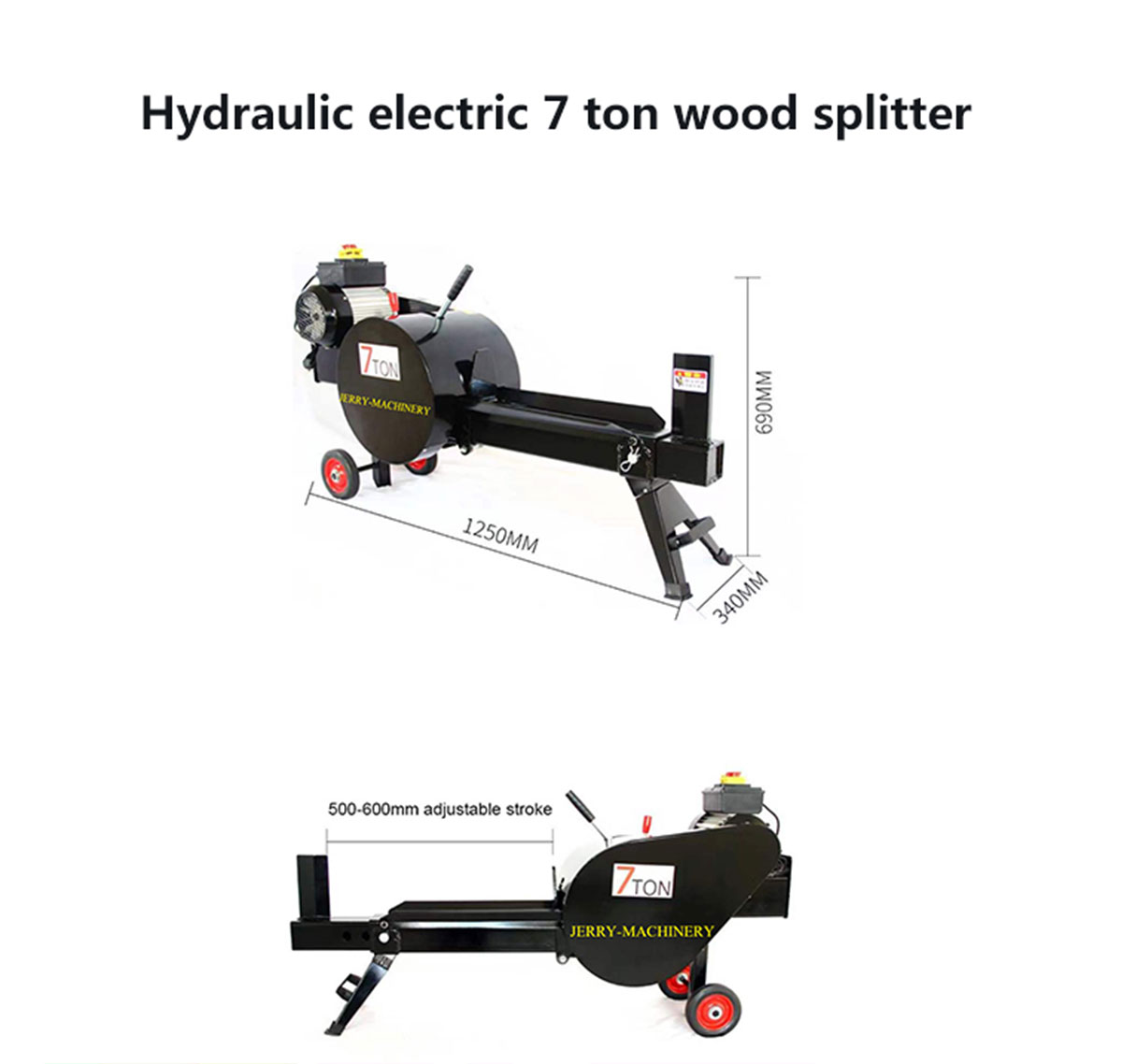 7T  Log Splitter