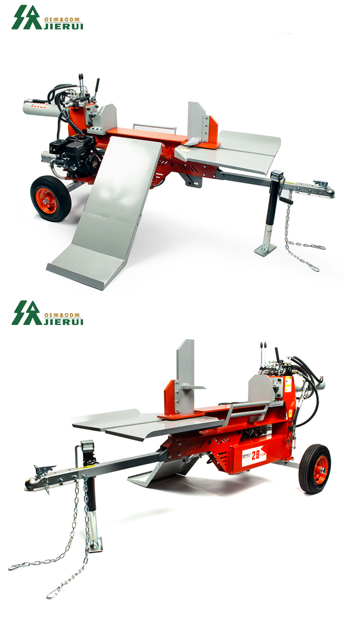 28T Log Splitter