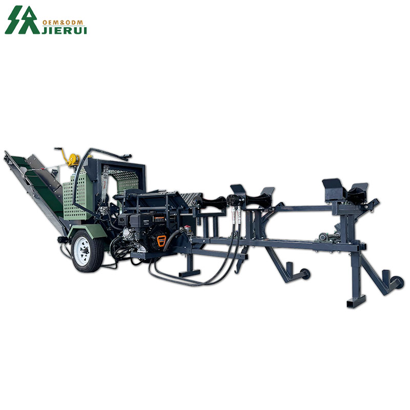 15T Portable Firewood Processor With Chainsaw