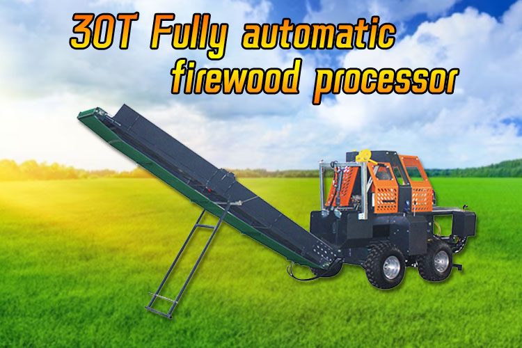 30T firewood processor